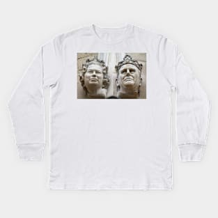 Queen Elizabeth & Prince Philip Kids Long Sleeve T-Shirt